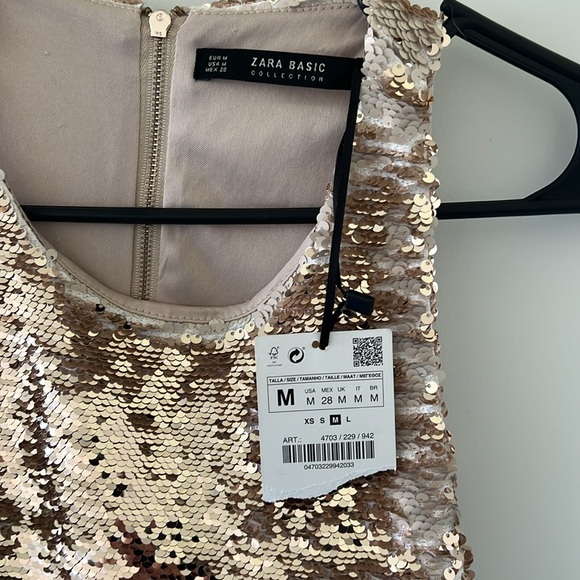 Zara Sequin Top - Picture 2 of 3
